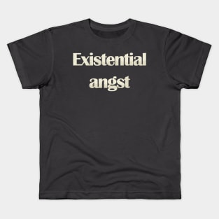 Existential angst Kids T-Shirt